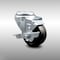 Service Caster 3.5 Inch SS Hard Rubber Wheel Swivel Bolt Hole Caster with Brake SCC-SSBH20S3514-HRS-TLB - alternate 1